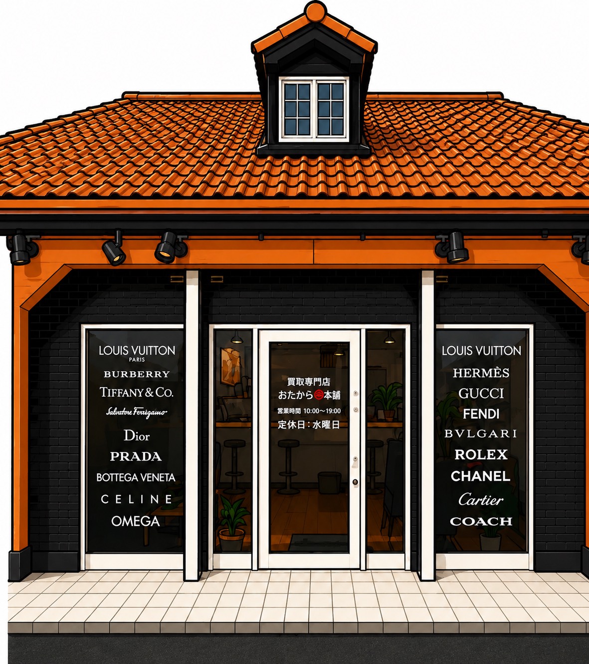 実店舗＋オンライン販売
